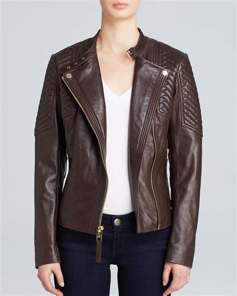 michael kors missy|michael kors leather jacket.